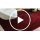 Dywan ORIENT 6039 bordo / czarny Ramka, rozeta, orientalny, z frędzlami 