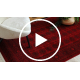Dywan ORIENT 6889 bordo / czarny Buchara, ramka, orientalny, z frędzlami 