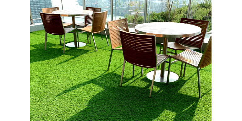 Artificial grass - beautiful and green all year round